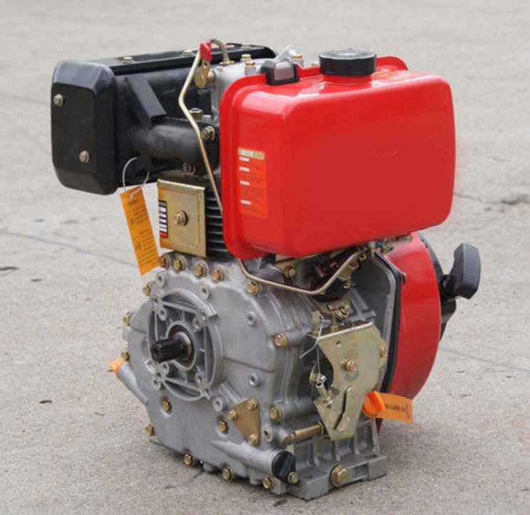 Single Cylinder 4-Stroke Water/Air-Cooled Diesel Engine