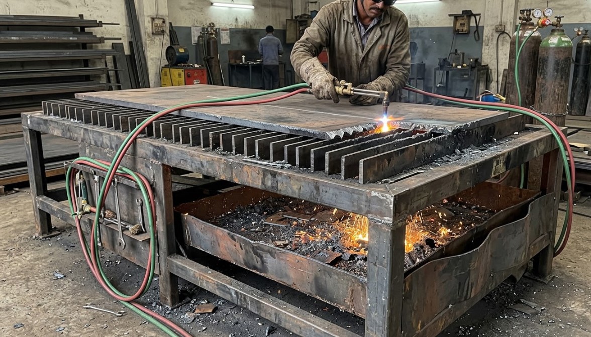 Suitable Gas Cutting Table