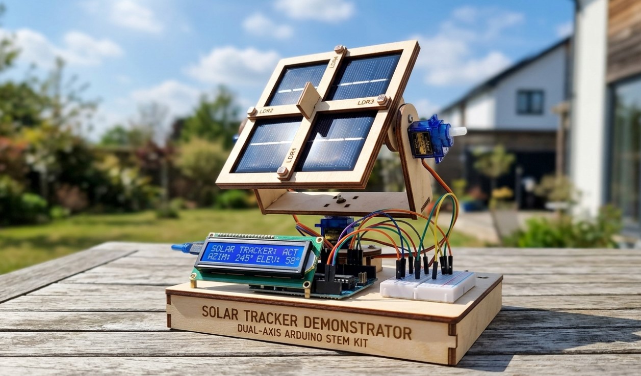 Solar Tracker Demonstrator Kit