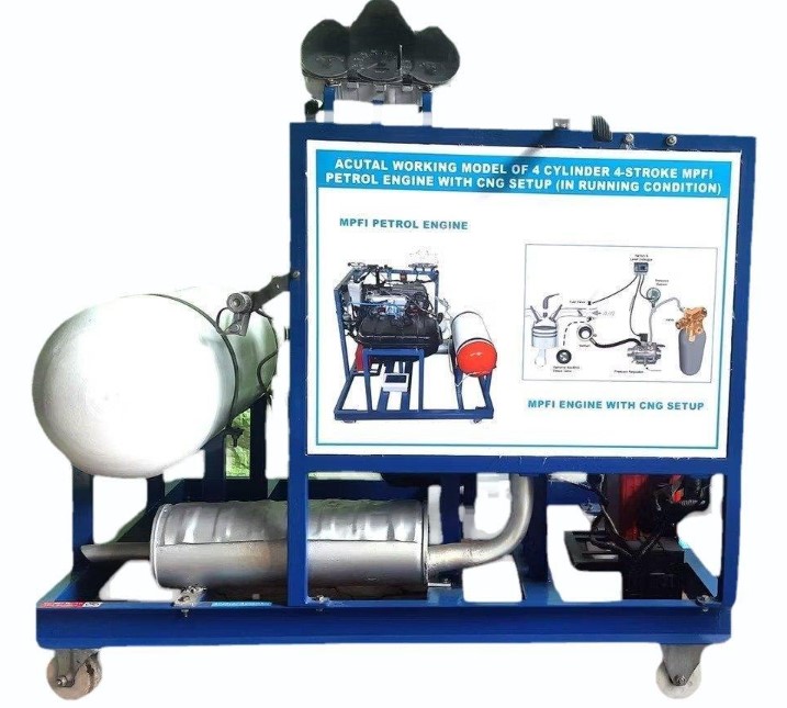 Petrol MPFI 4-Cylinder 4-Stroke Engine with CNG Setup