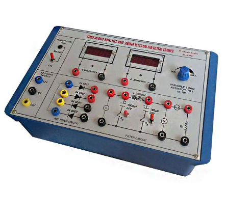 Half-Wave, Full-Wave, and Bridge Rectifier Setup