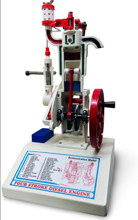 Working Model of Diesel and Petrol Engines