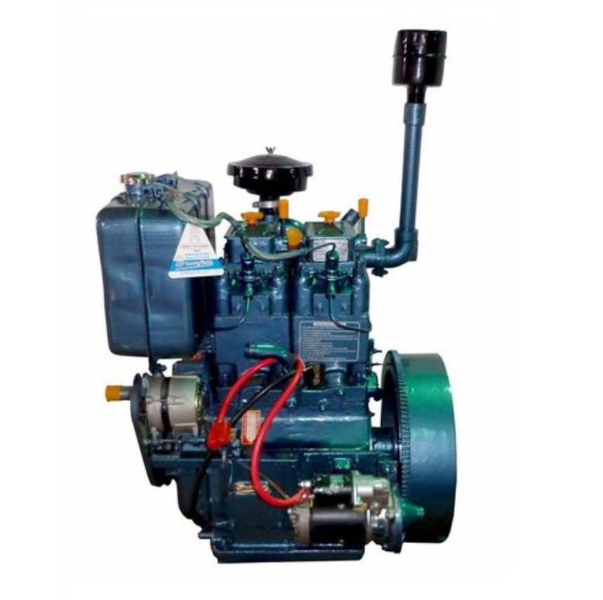 Two Cylinder 4-Stroke Water-Cooled Diesel Engine