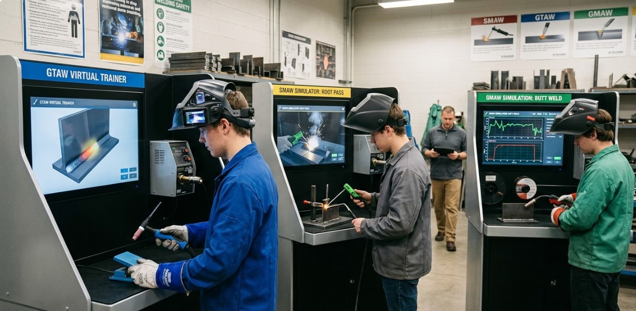 Welding Simulators for SMAW/GTAW/GMAW