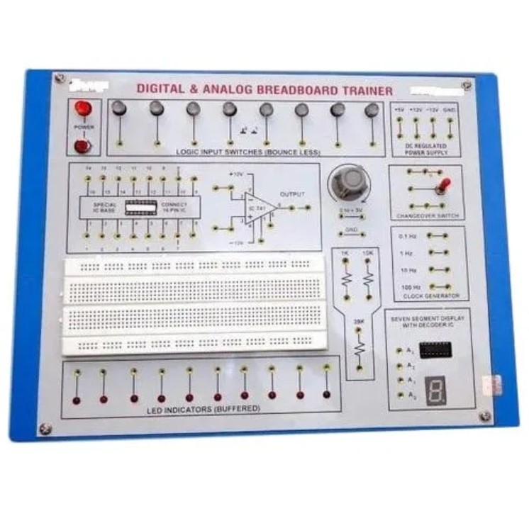 Digital and Analog Breadboard Trainer