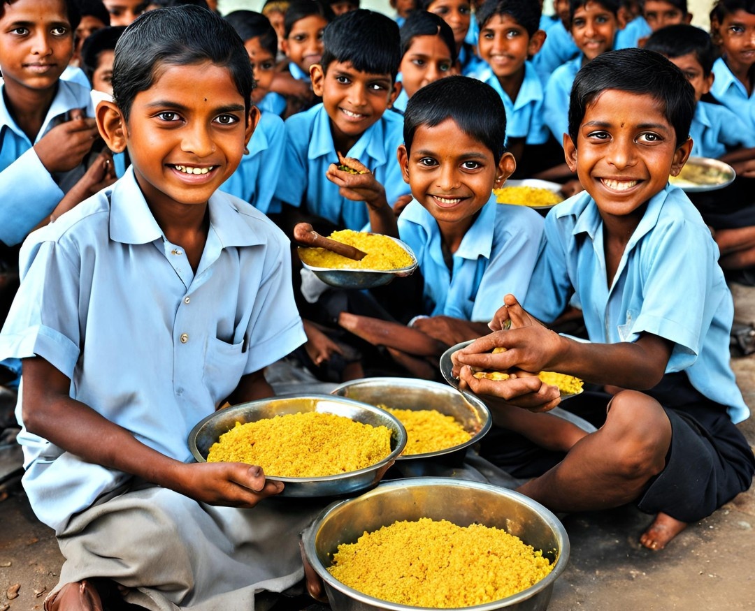 Processed Packaged Food for Mid-Day Meal in Schools