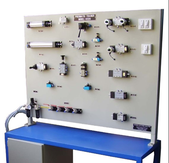 Cut Section Model for Pneumatic Trainer Components